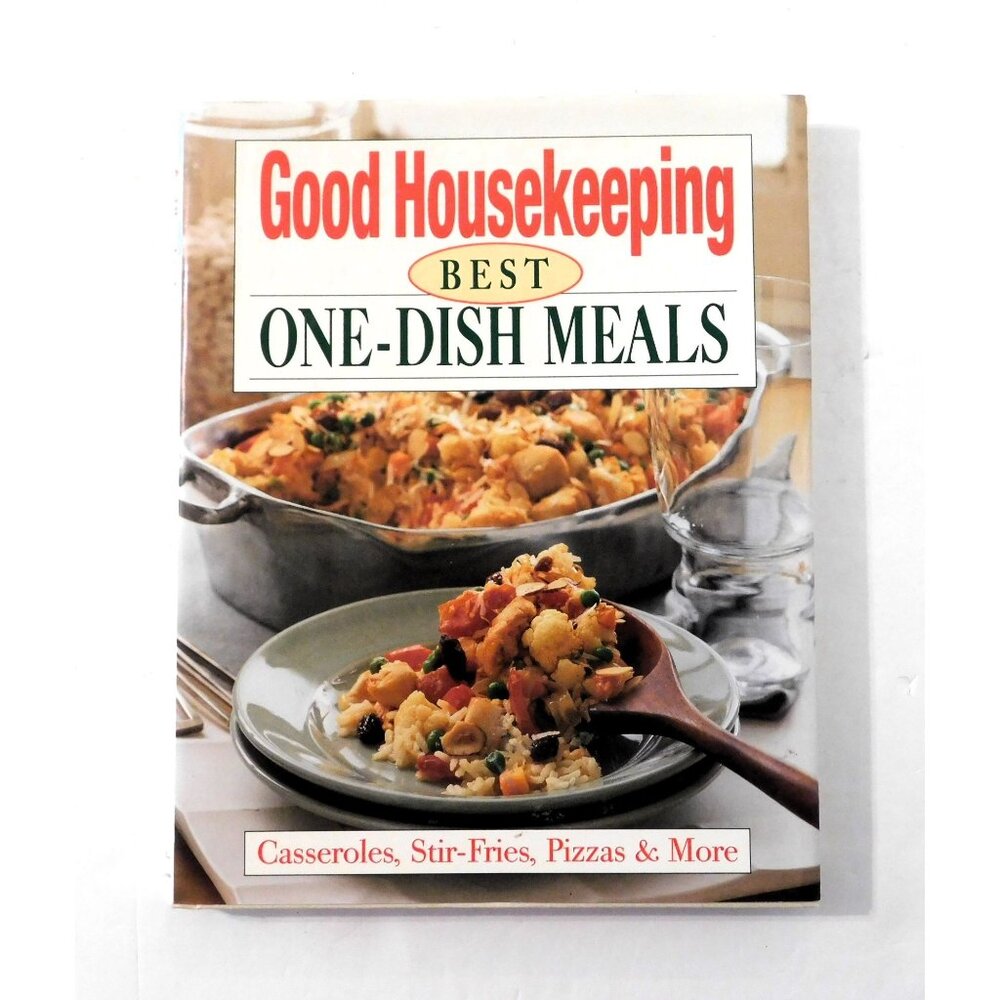 Good Housekeeping Best One-Dish Meals Cook Book 1st Edition 1998 Hardback Jacket